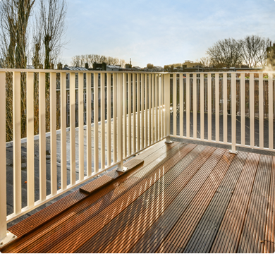 Beautiful Beige Deck