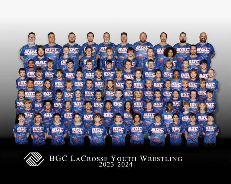 Boys and Girls club La Crosse WI youth wrestling program photo.