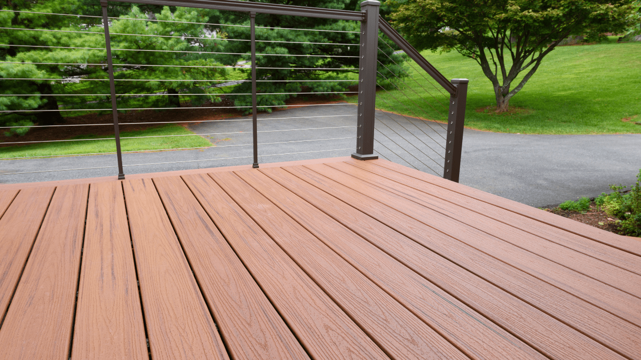 Outdoor Living Space With a Beautiful New Deck